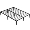 IULULU Metal Bed Frame - Foundation with Steel Slats, No Box Spring, Easy Assembly