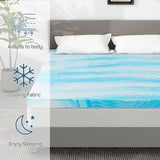 Atilioo Full Mattress Topper – 2-Inch Gel Infused Memory Foam Pad for Cooling & Back Pain Relief – CertiPUR Certified Premium Bed Topper