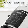 Atilioo 6 Quart Electric Pressure Cooker, 12-in-1 Stainless Steel Non-Stick Pot- Multicooker for Pressure Cooking, Slow Cooker, Rice, Steamer, Sauté, Yogurt, Warmer
