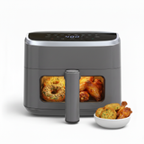 Atilioo 3-6 Qt Air fryer, Compact Digital Touchscreen Small Air Cooker with Timer, Non-Stick & Dishwasher Safe, Black