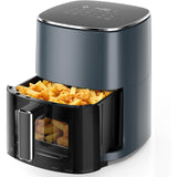 Atilioo 6QT Air Fryer - 12-in-1 Multifunctional Touchscreen Cooker, Crisps, Roasts, Bakes & Reheats with 95% Less Oil, Quick & Easy Meals, Large Capacity Electric Oven