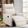IULULU Recliner, Nursery Glider Rocker with Large Footrest, High Back, Deep Seat