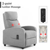 IULULU Recliner Chair, Home Theater Seat with Lumbar Support for Living Room