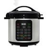IULULU Electric Pressure Cooker, 12-in-1 Multicooker, Stainless Steel