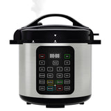 IULULU Electric Pressure Cooker, 12-in-1 Multicooker, Stainless Steel