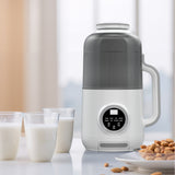 Buteny Nut Milk Maker, 10-Blade Blender with Delay Start, Auto-Clean, 8-in-1 for Almond/Oat/Soy Milk, 40oz Capacity/Recipe Book