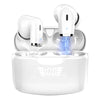 Haysky Wireless Earbuds, Hi-Fi True Wireless Bluetooth Earbuds with 50H Playtime, Comfort Fit Noise Cancelling Earphones for Phone Laptop Sports