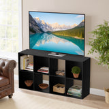 Atilioo 6 8 9 Cube Storage Organizer, Open Bookcase, Space-Saving Display Shelf with Removable Back Panels, Easy Assembly