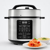 Atilioo 6 Quart Electric Pressure Cooker, 12-in-1 Stainless Steel Non-Stick Pot- Multicooker for Pressure Cooking, Slow Cooker, Rice, Steamer, Sauté, Yogurt, Warmer