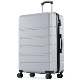 Atilioo 20" Luggage, Hardside Carry-On Suitcase with Expandable Space, TSA Lock, Spinner Wheels, Ideal for Travel Bussiness, Olive Green