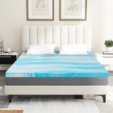 Atilioo Full Mattress Topper – 2-Inch Gel Infused Memory Foam Pad for Cooling & Back Pain Relief – CertiPUR Certified Premium Bed Topper
