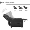 IULULU Recliner Chair, Home Theater Seat with Lumbar Support for Living Room