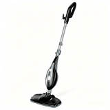 Atilioo 10-in-1 Steam Mop, Multi-Function Floor Steam Cleaner with Detachable Handheld for Carpet, Tile, Hardwood, Pink