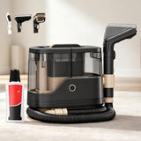 Atilioo Portable Carpet Cleaner Machine, Upholstery Spot Stain Cleaner with 13Kpa Strong Suction, Deep Cleaning for Sofa, Stairs, Pet Stains, Car Seat, Mattress, Blue