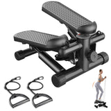 Atilioo Mini Steppers for Exercise at Home, Steppers for Exercise at Home with Resistance Bands, 300 lbs Weight Capacity