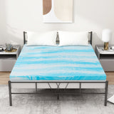 Atilioo Full Mattress Topper – 2-Inch Gel Infused Memory Foam Pad for Cooling & Back Pain Relief – CertiPUR Certified Premium Bed Topper