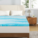Atilioo Full Mattress Topper – 2-Inch Gel Infused Memory Foam Pad for Cooling & Back Pain Relief – CertiPUR Certified Premium Bed Topper