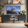 IULULU 55-60" TV Stand, Mid-Century Console with Storage