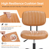 IULULU PU Leather Office Desk Chair, Swivel Chair for Adults/Students