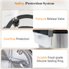 IULULU Electric Pressure Cooker, 12-in-1 Multicooker, Stainless Steel