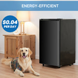 Haysky Upgraded Compact Mini Fridge with Freezer, 3.2 Cu.Ft Small Refrigerator for Bedroom, Dorm, Office, Low Noise, Adjustable Thermostat, Quiet & Energy Efficience