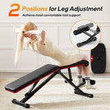 Atilioo Adjustable Weight Bench for Home Gym, Foldable Workout Bench for Full Body Exercise, 9 Positions, 795LBS Capacity