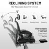 IULULU Office Desk Chair with Footrest, High-Back Mesh Rolling Swivel Reclining Chairs