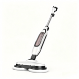 Atilioo Steam Mop, All-in-One Scrubbing Steam Cleaner with 4 Modes & Rotating Pads, LED Head Lights, Swivel Steering, Ideal for Hardwood Tile Laminate, Green