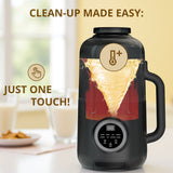 IULULU 8-in-1 Nut Milk Maker, 40oz, Multi-Nut, Auto-Clean, Warm