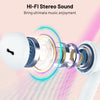 Atilioo Wireless Earbuds 40H Playtime, Deep Bass, LED Case, Waterproof Mic