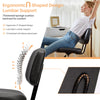 IULULU PU Leather Office Desk Chair, Swivel Chair for Adults/Students