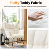 IULULU Rocking Chair, Ergonomic High Back, Comfy Seat with Side Support