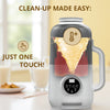 IULULU 8-in-1 Nut Milk Maker, 40oz, Multi-Nut, Auto-Clean, Warm