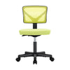 Atilioo Office Chair, Ergonomic Low-Back Mesh Computer Desk Chair with Lumbar Support, Armless Swivel Rolling Chair for Home Bedroom Study Office, Ideal for Students and Adults