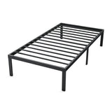 Atilioo King Bed Frame with Storage Space Under Frame, 14" Heavy Duty Metal Platform, No Box Spring Needed, Easy Assembly