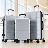 LIFERECORD 3 Pieces Luggage Set 20/24/28-inch, Hard Shell Rolling Suitcases for Travel Expandable Lightweight with Spinner Wheels TSA Lock