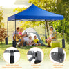 IULULU 10x10 Canopy, Heavy-Duty Party Tent, Waterproof Shade with Sand Bags