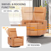 IULULU Recliner, Nursery Glider Rocker with Large Footrest, High Back, Deep Seat