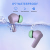 Haysky Wireless Earbuds, Hi-Fi True Wireless Bluetooth Earbuds with 50H Playtime, Comfort Fit Noise Cancelling Earphones for Phone Laptop Sports