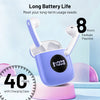 Atilioo Wireless Earbuds 40H Playtime, Deep Bass, LED Case, Waterproof Mic