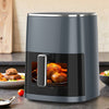 IULULU Air Fryer, 6-Qt with View Window, 12-in-1, 400°F Max