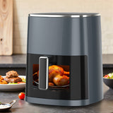 IULULU Air Fryer, 6-Qt with View Window, 12-in-1, 400°F Max