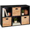 Atilioo 6 8 9 Cube Storage Organizer, Open Bookcase, Space-Saving Display Shelf with Removable Back Panels, Easy Assembly