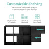Atilioo 6 8 9 Cube Storage Organizer, Open Bookcase, Space-Saving Display Shelf with Removable Back Panels, Easy Assembly