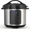 Atilioo Electric Pressure Cooker, 12-in-1 Stainless Steel Instant Pot- Multicooker for Pressure Cooking, Slow Cooker, Rice, Steamer, Sauté, Yogurt, Warmer