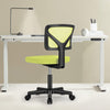 Atilioo Office Chair, Ergonomic Low-Back Mesh Computer Desk Chair with Lumbar Support, Armless Swivel Rolling Chair for Home Bedroom Study Office, Ideal for Students and Adults