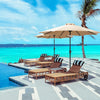 IULULU 9FT Patio Umbrella with Tilt, Crank, 8 Waterproof Ribs for Outdoors