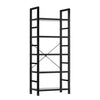 IULULU Book Shelf,  5 Tier Bookcase, Modern, Industrial Storage for Home/Office