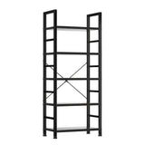 IULULU Book Shelf,  5 Tier Bookcase, Modern, Industrial Storage for Home/Office