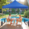IULULU 10x10 Canopy, Heavy-Duty Party Tent, Waterproof Shade with Sand Bags